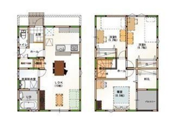 阿南駅 徒歩46分 1-2階の物件間取画像